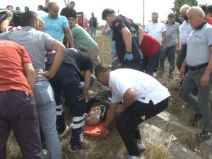 Arnavutköy’de Kaza Sonrası Can Pazarı Kamerada