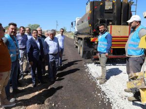 Şehzadeler Belediyesi Ovada Asfalt Sezonunu Açtı