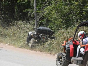 Atv Takla Attı: 1 Yaralı