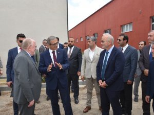 Türkiye’nin Savunma Sanayisinde Önde Gelen Firmalar Teknopark Ballıca Ek Alanını İnceledi