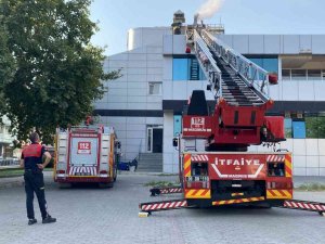 Aydın Polisevi’nde Yangın Paniği