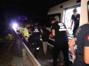 Anadolu Otoyolu’nda Ekipleri Harekete Geçiren Kaza