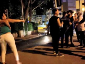 Kazaya Karışan Ehliyetsiz Sürücü Sinir Krizi Geçirince Ortalık Karıştı