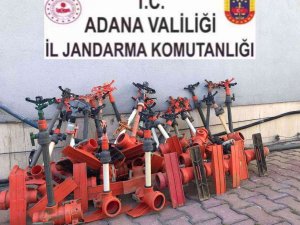 Tarlalardan Sulama Fıskiyelerini Çalan 2 Kişi Yakalandı