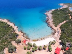 Dünyaca Ünlü Sedir Adası Havadan Görüntülendi