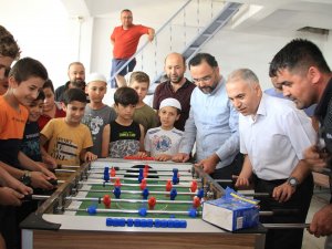 Bakan Kasapoğlu’nun Gönderdiği Langırt Oyun Masası İlgi Odağı Oldu