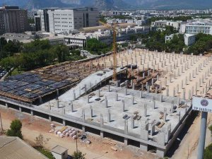 Akdeniz Üniversitesi Katlı Otoparkının Yüzde 60’ı Tamamlandı