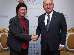 Bakan Çavuşoğlu, Yeni Zelanda Dışişleri Bakanı Mahuta İle Görüştü