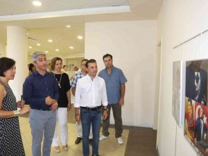 Marmaris’teki Proje Sergisine İlgi Büyük