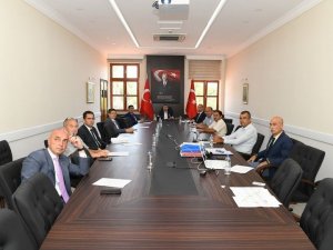 İ̇l Toprak Koruma Kurulu Toplantısı Vali Orhan Tavlı Başkanlığında Yapıldı