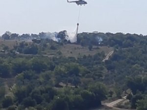 Bursa’da Çalılık Alanda Korkutan Yangın