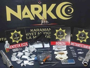 Karaman’da Uyuşturucudan Gözaltına Alınan 3 Şüpheli Tutuklandı