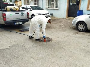 Osmangazi’de İlaçlama Çalışmaları Sürüyor