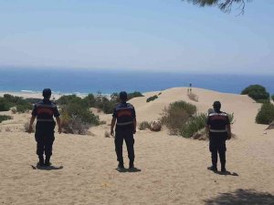 Jandarma Kaş Patara’da Göz Açtırmıyor