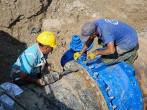 Aski̇ 1.2 Milyon Nüfusa Hitap Eden 26 Yıllık Vanaları Değiştirdi