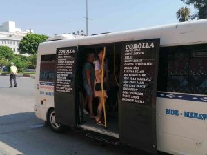 Manavgat’ta Trafik Ekiplerinden Fazla Yolcuya Taviz Yok