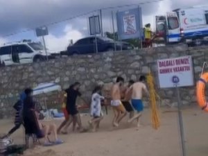 Boğulma Tehlikesi Geçiren Vatandaş Hastaneye Kaldırıldı
