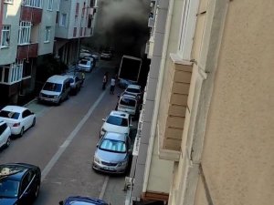 Avcılar’da Sünger Geri Dönüşüm Atölyesinde Korkutan Yangın