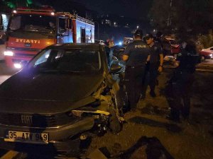 Cip Otomobille Çarpıştı: 3’ü Çocuk 6 Yaralı