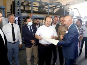 Vali Pehlivan Sanayicilerle Buluştu