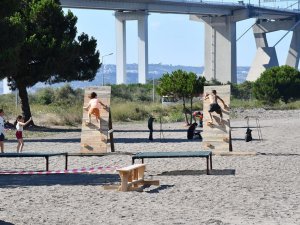 Çocuklar, ’Survivor Parku’runda Eğlenerek Yarıştılar