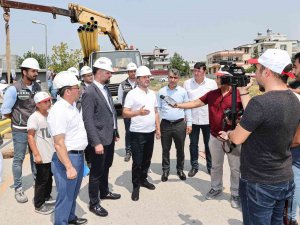 Çamlıbel’de Doğalgaz İçin İlk Kazma Vuruldu