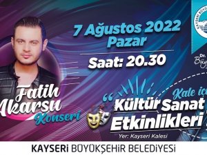 Kale İ̇çi Kültür Sanat Etkinlikleri Sürüyor