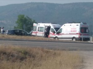 Tavşanlı’da Trafik Kazası: 5 Yaralı