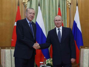 Cumhurbaşkanı Recep Tayyip Erdoğan, Rus Mevkidaşı Vladimir Putin İle Gerçekleştirdiği Görüşmede, "Suriye’deki Gelişmeleri Ele Almamız Rahatlama Getirecek" Dedi.