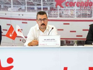 Aziz Çetin: "Hedefimiz Ligi İlk 5’te Bitirmek"