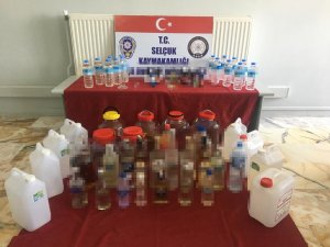 Selçuk’ta Sahte İçki Operasyonu