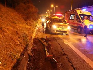 Emniyet Şeridinin Olmadığı Yerde Lastiğini Kontrol Etmek İçin Durunca Kazaya Sebep Oldu