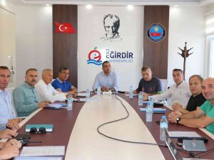 Eğirdir Triatlonu Koordinasyon Toplantısı Yapıldı