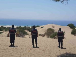 Kumlarının Çalınmasıyla Gündeme Gelen Patara’da Jandarma Kuş Uçurtmuyor