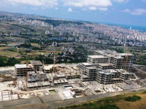 Samsun Şehir Hastanesi Yükseliyor