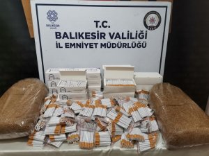 Gönen’de Kaçak Sigara Operasyonu