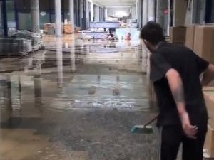 Kütahya’da Sağanak Yağmur Sonrası Su Baskını
