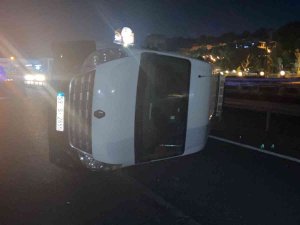 Tekirdağ’da Servis Aracı Devrildi: 9 İşçi Yaralı