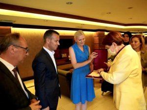 Belediye Başkan Vekili Subaşı, İ̇yi̇ Parti Genel Başkanı Akşener’le Bir Araya Geldi