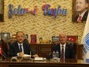 Ak Parti Genel Başkan Yardımcısı Özhaseki’den Başkan Akman’a Ziyaret