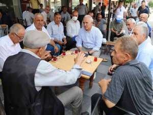 Gültak, Şevket Sümer Mahallesi’nde Esnafla Buluştu