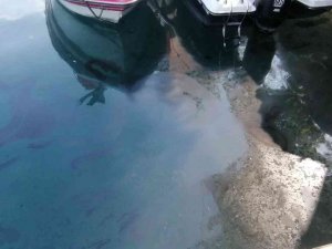 Manavgat Irmağı’nda Tepki Çeken Görüntü