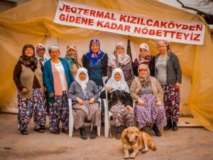 Kızılcaköylü Kadınlar Bu Sefer Nöbet İçin Değil Eğlence İçin Davet Ettiler