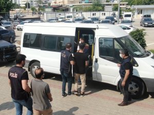 Mersin’de "Temizleme 2" Operasyonunda Gözaltına Alınanlar Adliyeye Sevk Edildi