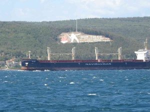 Ukrayna’dan Yola Çıkan Mısır Yüklü ‘Rojen’ İsimli Tahıl Gemisi Çanakkale Boğazı’ndan Geçti