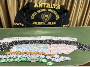 Antalya’da Polisten Kumar Baskını