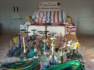 Amasya’da Jandarmadan Operasyon, 141 Bin Makaron Ve 73 Kilogram Tütün Ele Geçirildi