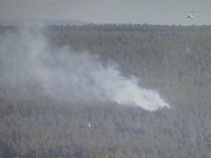 İ̇zmir’deki Orman Yangını Kontrol Altına Alındı