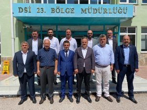 Ak Parti Teşkilatından Dsi̇ Bölge Müdürü Yasin Devrim’e Ziyaret
