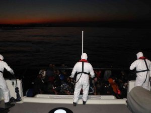 Çanakkale Açıklarında 46 Düzensiz Göçmen Yakalandı